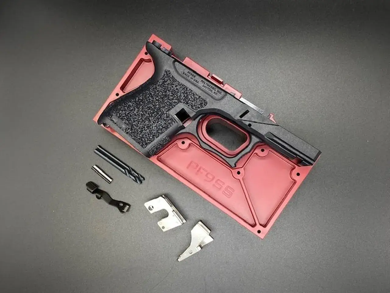 PF9SS Single-Stack 80% Frame Kit for Glock 43, FDE